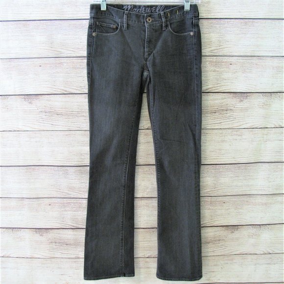 Madewell Denim - Madewell Bootlegger Black Washed Jeans